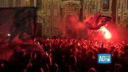 Scudetto al Napoli: esplode la festa anche in Piazza Duomo a Milano | VIDEO