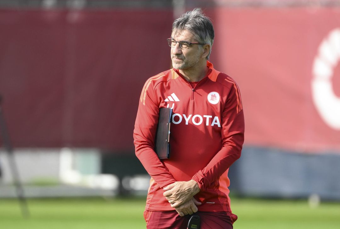 Roma, l’allenamento a Trigoria in vista della Dinamo Kiev – FOTO GALLERY - immagine 18