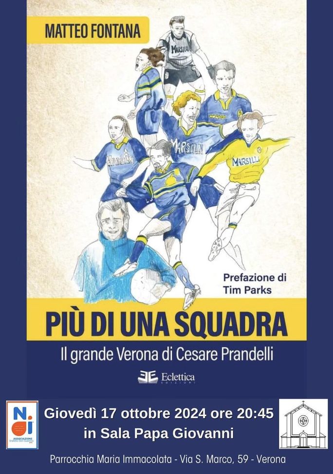 Il grande Verona di Cesare Prandelli, giovedì la presentazione del libro- immagine 2