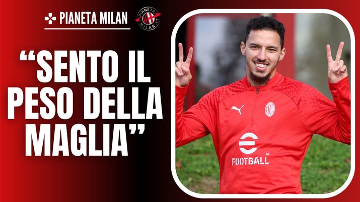Ismaël Bennacer AC Milan allenamento Milanello
