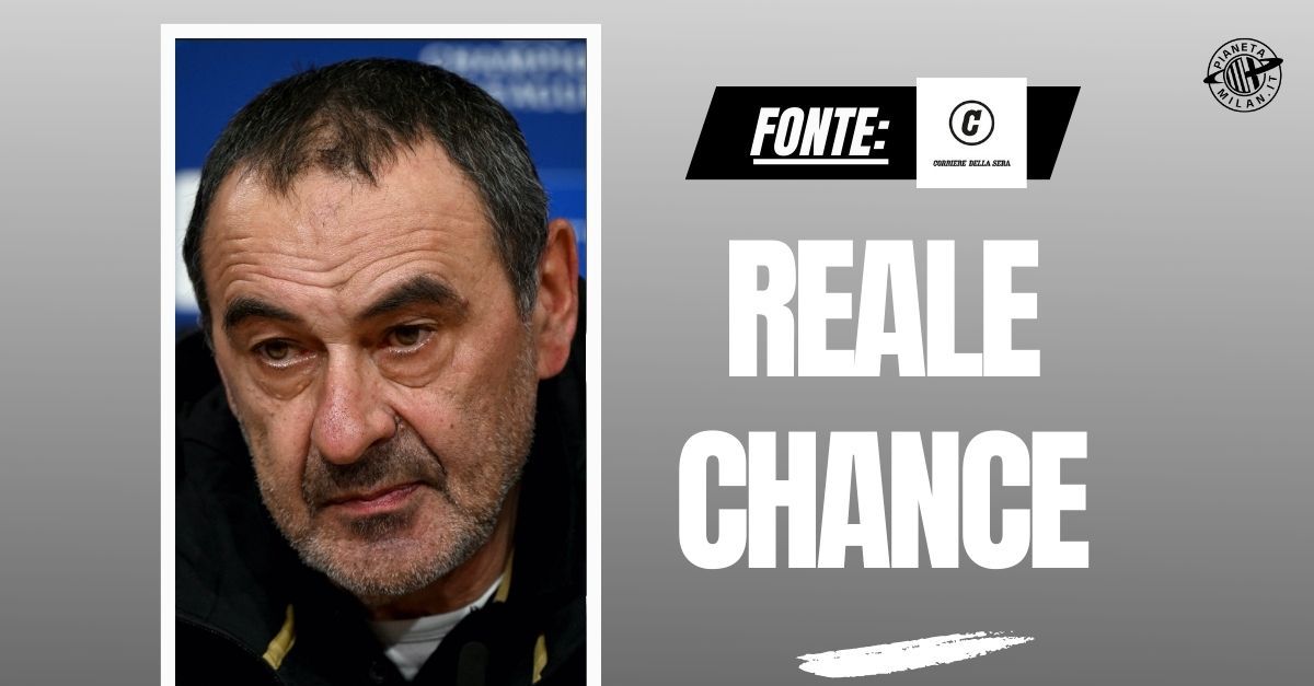 Nuovo allenatore Milan, Sarri opportunità reale: lui accetterebbe questa proposta Nuovo allenatore Milan, Sarri opportunità reale: lui accetterebbe questa proposta