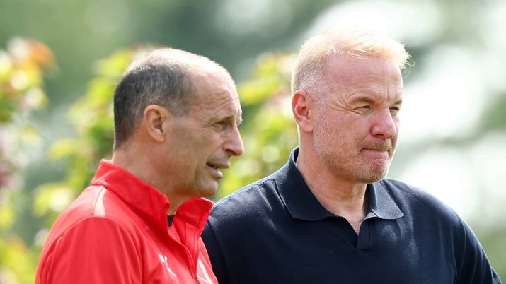 Le parole del ds rossonero Igli Tare sul futuro di Massimiliano Allegri