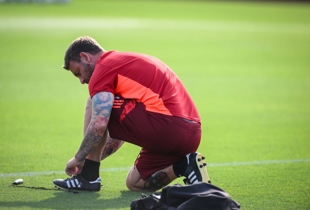 Trigoria, rifinitura in vista della Juventus – FOTO GALLERY - immagine 7