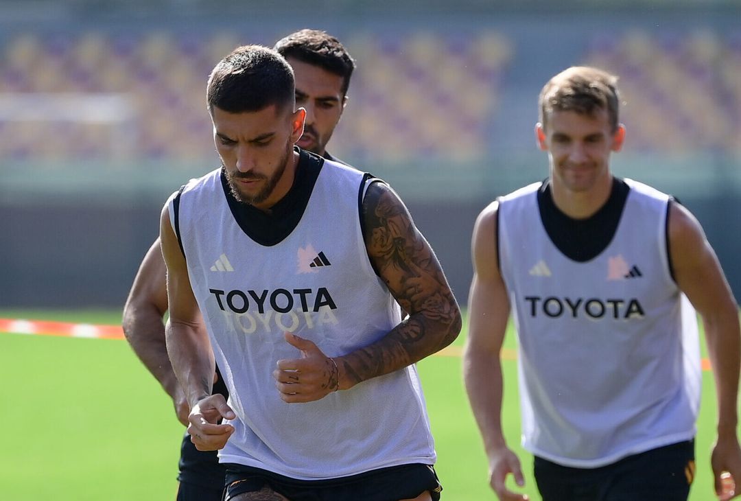 La Roma prosegue la preparazione a Trigoria: Matic e Dybala a parte – FOTO GALLERY - immagine 68