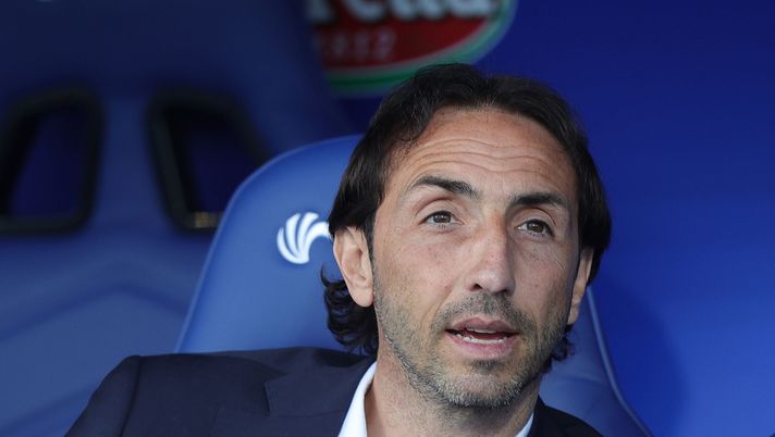EMPOLI, ITALY - APRIL 6: Emiliano Moretti of Torino FC looks on during the Serie A TIM match between Empoli FC and Torino FC - Serie A TIM at Stadio Carlo Castellani on April 6, 2024 in Empoli, Italy.(Photo by Gabriele Maltinti/Getty Images) Emiliano Moretti, il collaboratore dell’Area Tecnica granata compie oggi 44 anni - immagine 1