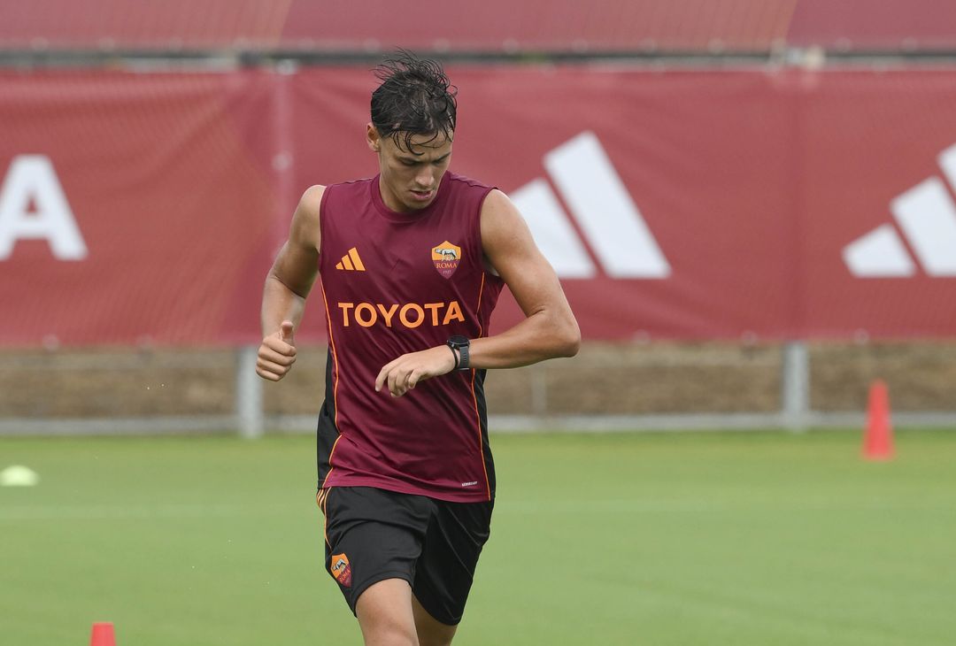 Raduno Roma, le immagini dei primi test fisici a Trigoria- FOTO GALLERY - immagine 31