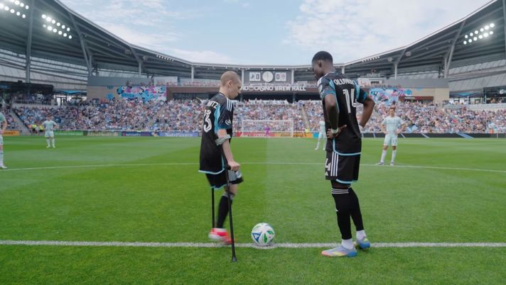 Mls, Tommy scende in campo e segna contro i Colorado Rapids. L’iniziativa del Minnesota United e Make a Wish - immagine 1