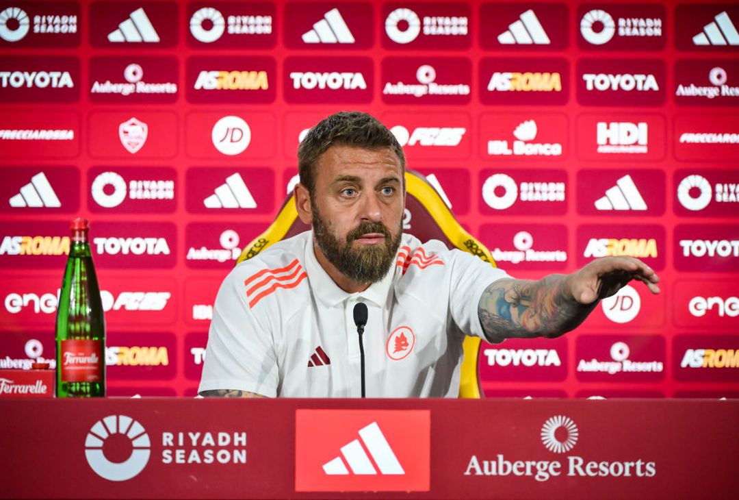 De Rossi in conferenza stampa alla vigilia dell’Empoli – FOTO GALLERY - immagine 8