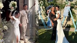 VIDEO / Nozze, Lautaro Martinez al matrimonio di Musso. La dedica di Agus: “Sei matta ma…”