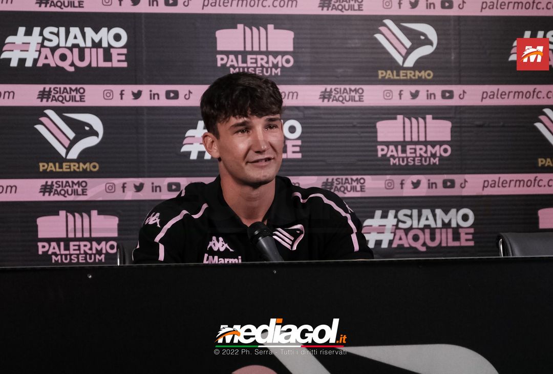 FOTO RITIRO PALERMO, la conferenza stampa di Samuele Damiani (Gallery) - immagine 19