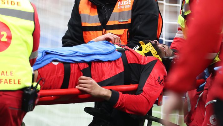 Milan-Parma, brutto infortunio per Loftus-Cheek: esce in barella e con i denti rotti - immagine 1