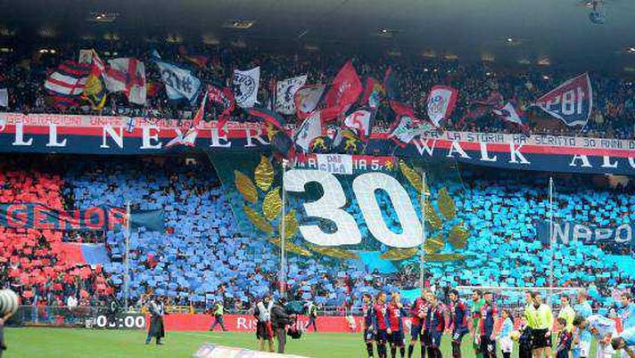 sciopero dei tifosi del genoa