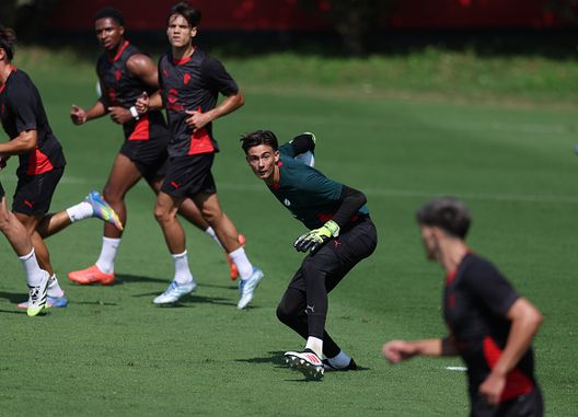 (Photo by Claudio Villa/AC Milan via Getty Images) Oggi a Milanello