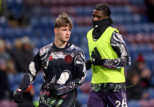 BURNLEY, INGHILTERRA- GENNAIO 07: Jack Fletcher del Manchester United durante il riscaldamento di una sfida di Premier League (Foto di Carl Recine/Getty Images) Manchester United, Fletcher squalificato 6 turni per insulti omofobi- immagine 2