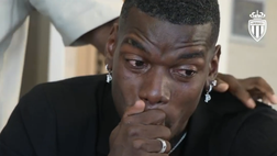 Monaco, Pogba firma dopo la squalifica e piange dalla commozione | VIDEO