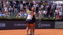 VIDEO / Errani e Paolini vincono il doppio a Roma: il match point