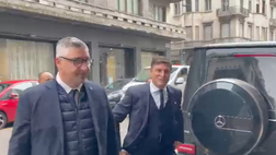 VIDEO FCIN1908 / Inter, l’arrivo del vicepresidente Zanetti all’Assemblea dei soci