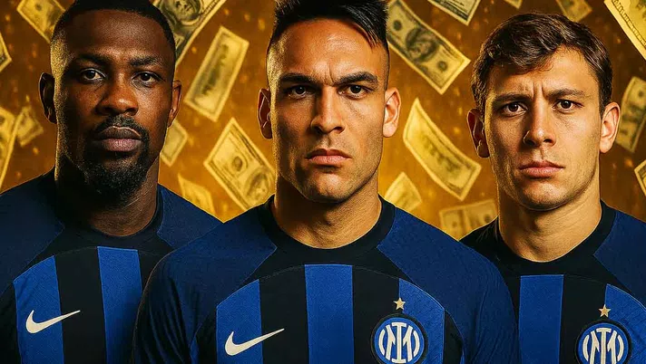 Lautaro, Barella e Thuram