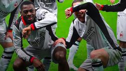 Il surf e l’eagle: l’esultanza Milan riporta in gol Rafa e Chris