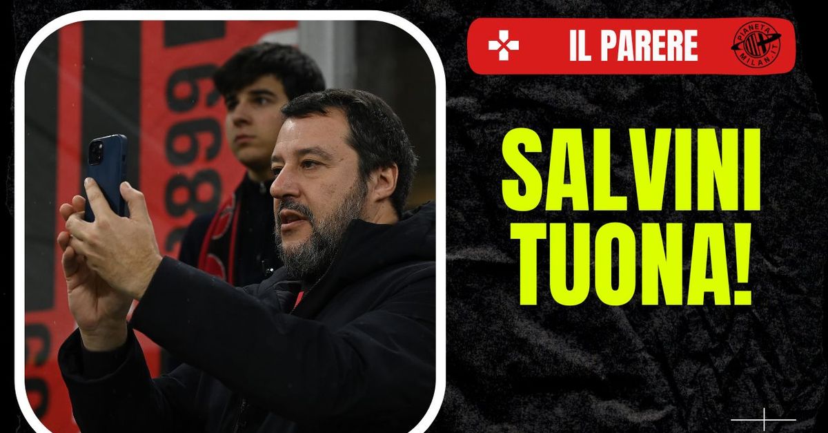 Milan, Salvini critica: “Meritiamo rispetto. Cambiare tutto!” | FOTO