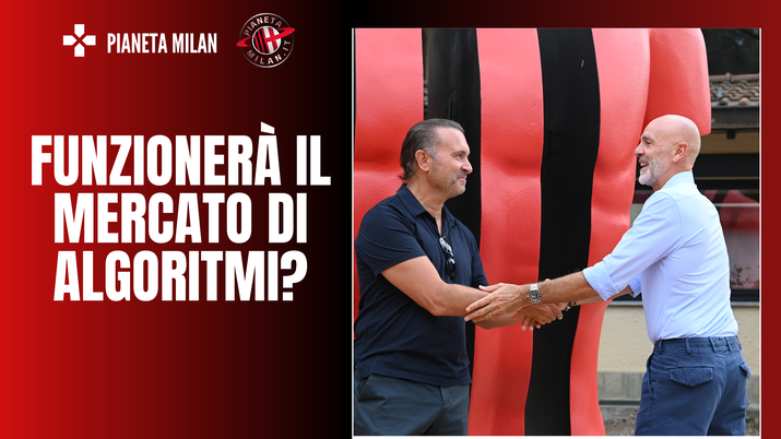CAIRATE, ITALY - SEPTEMBER 04: Founder & Managing Partner at RedBird Capital Partners Gerry Cardinale and head coach AC Milan Stefano Pioli pose for a photo after the AC Milan training session at Milanello on September 04, 2022 in Cairate, Italy. (Photo by Claudio Villa/AC Milan via Getty Images) | AC Milan News Gerry Cardinale e Stefano Pioli, AC Milan