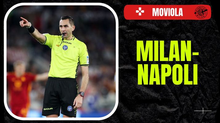 Moviola LIVE Milan-Napoli Serie A 2024-2025 arbitro Colombo