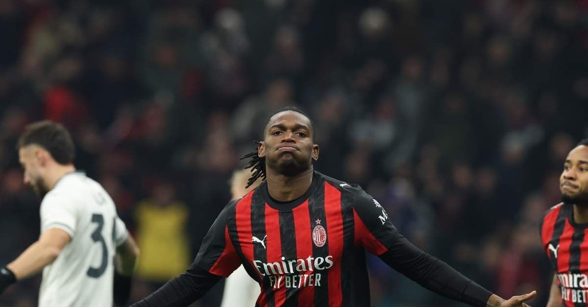 Milan-Lazio, Leao: “È bello fare gol. Per questo lavoro da centravanti. Ringrazio la squadra perché …”