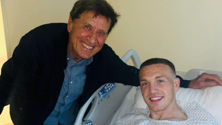 Bologna, Gianni Morandi in ospedale da Ferguson: “Forza Capitano!” - immagine 1