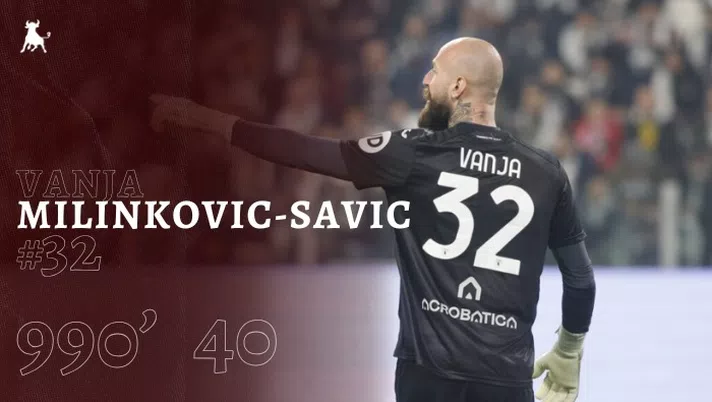 Torino in numeri: Milinkovic-Savic tra i migliori per parate ma pochi clean sheet - immagine 1