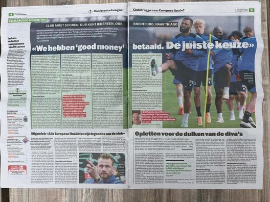 FOTO VN – La partita sui giornali belgi: “La favola deve continuare”- immagine 3