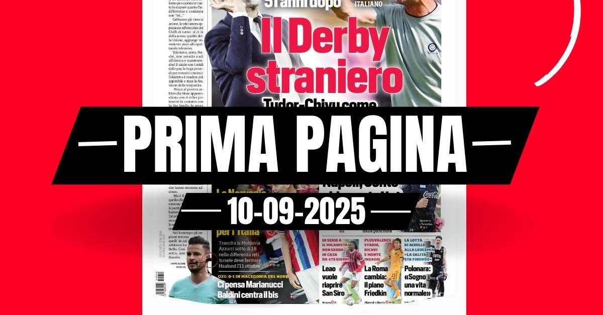 Prima pagina Corriere dello Sport: “Leao vuole riaprire San Siro” Prima pagina Corriere dello Sport: “Leao vuole riaprire San Siro”
