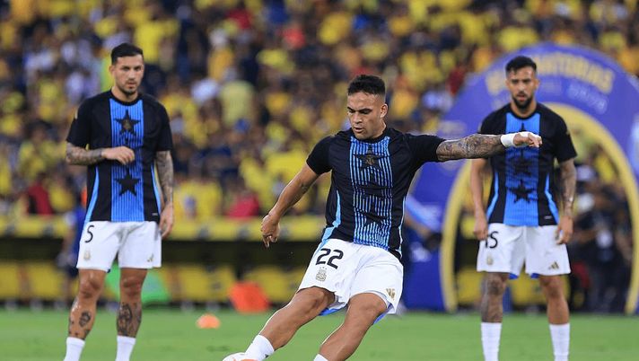 Getty Images Lautaro non si ferma più: gol e assist con l’Argentina. E supera Crespo - immagine 1