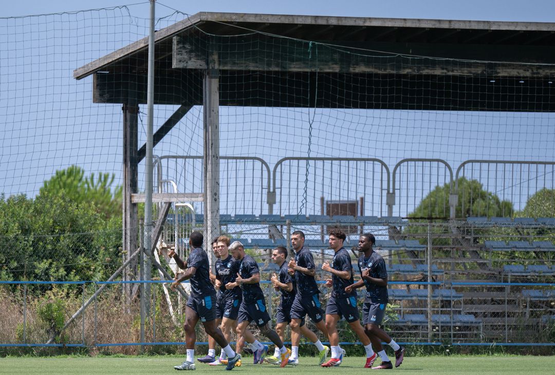 Gli azzurri tornano a Castel Volturno: test per il primo gruppo – LA FOTOGALLERY - immagine 5