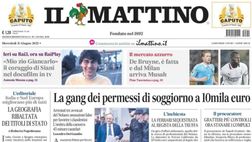 Il Napoli sui media: le prime pagine dei quotidiani di oggi