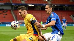 Ghilardi in campo con l’Under 21 nella vittoria sulla Romania