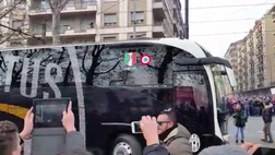 Video – Derby della Mole, l’arrivo del pullman della Juventus al Grande Torino