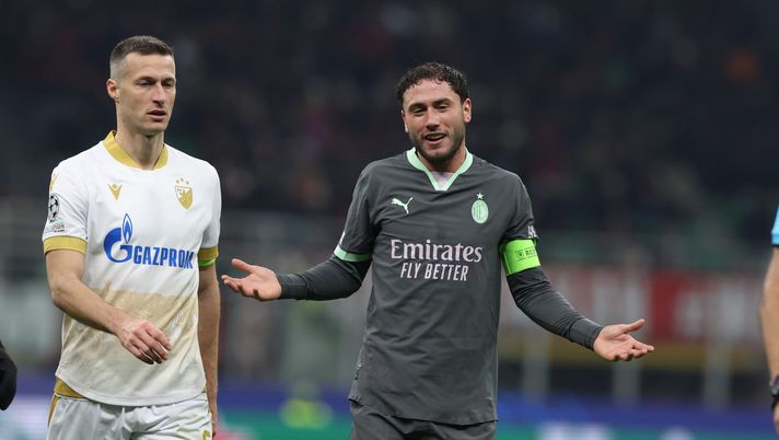 Davide Calabria Milan-Stella Rossa2-1 Champions League 2024-25 news