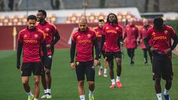 Trigoria, l’allenamento a due giorni dalla trasferta di Genova – FOTO GALLERY