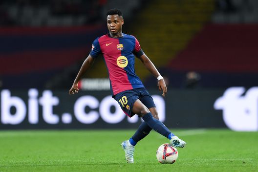 Ansu Fati, ex attaccante del Barcellona, ora al Monaco. (Foto di David Ramos/Getty Images) Ansu Fati