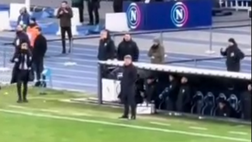 Napoli-Cagliari, la reazione da brividi di mister Mazzarri al fischio finale