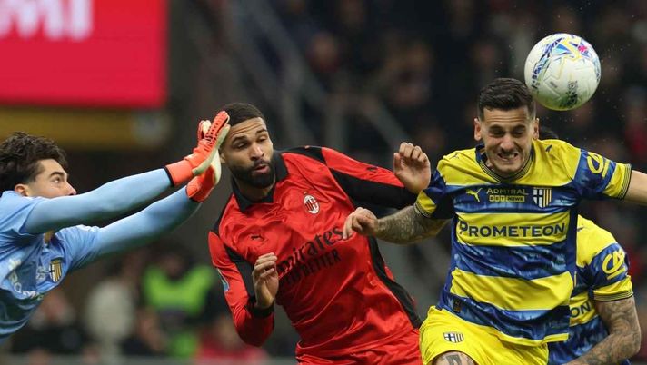 Ruben Loftus-Cheek (centrocampista rossonero), qui durante Milan-Parma | Serie A News 2025-26 | (Getty Images) Milan-Parma 0-0 (45'): paura per Loftus-Cheek. Pulisic sfiora il gol