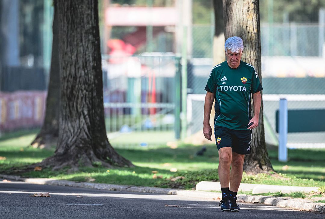 Trigoria, l’allenamento mattutino dei giallorossi – FOTO GALLERY - immagine 51