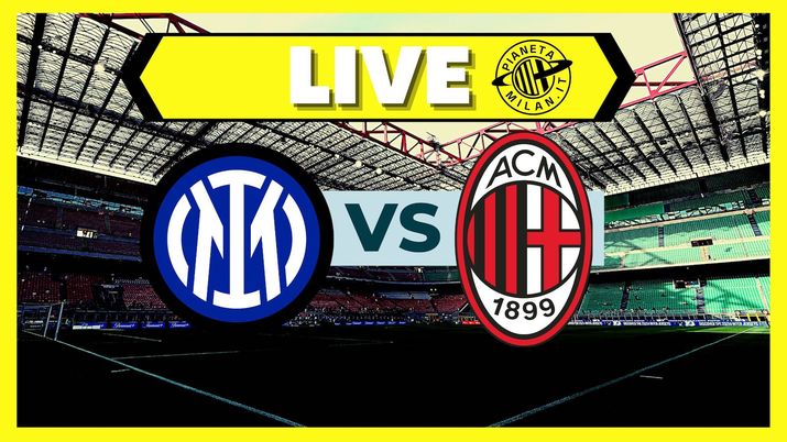 LIVE derby Inter-Milan Serie A 2023-2024