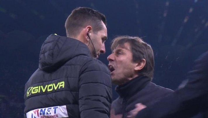 Inter-Napoli, rigore per i nerazzurri: Conte è una furia, urla ‘Vergognatevi’. Espulso - immagine 1