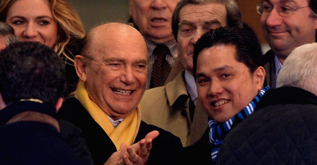 Il mondo del calcio in lutto: è morto Ernesto Pellegrini, storico presidente dell’Inter