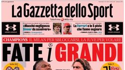 PRIMA PAGINA GAZZETTA DELLO SPORT: “Conte-Inter, ancora loro: punti forti (e deboli) del duello col Napoli”