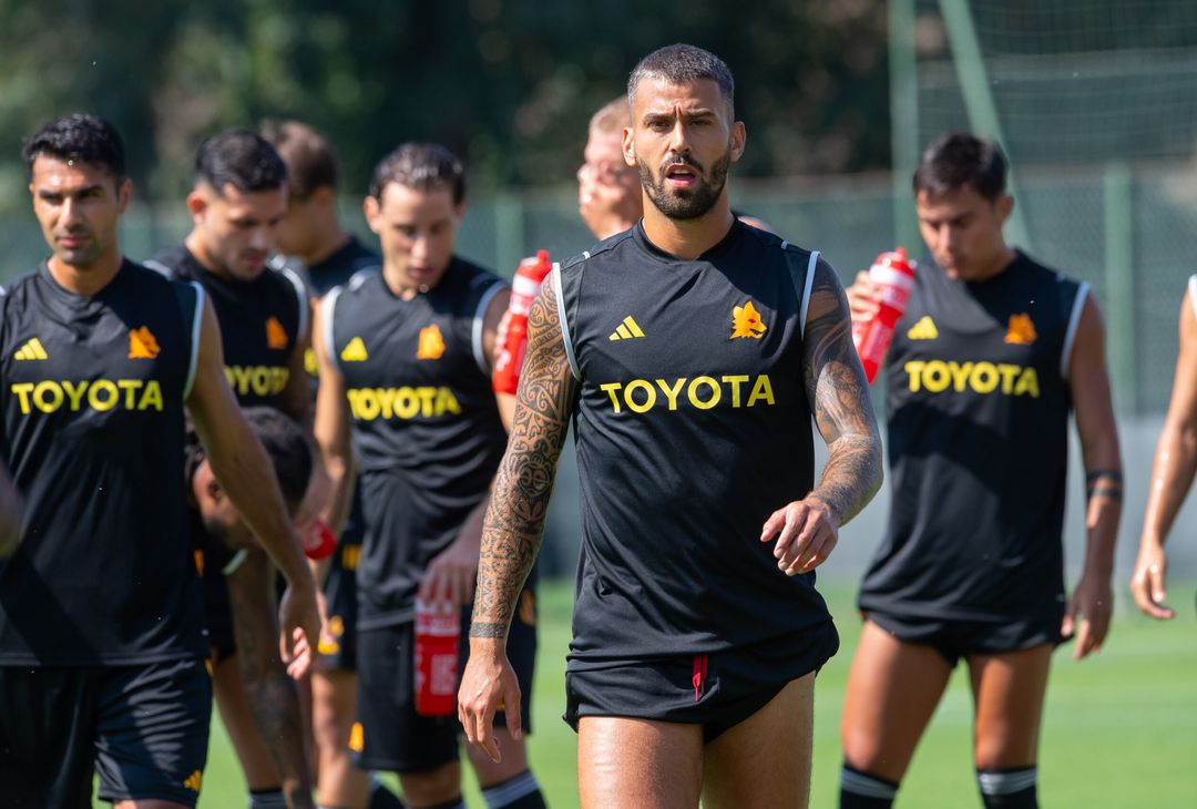 La Roma torna ad allenarsi in vista della sfida contro il Verona – FOTO GALLERY - immagine 28