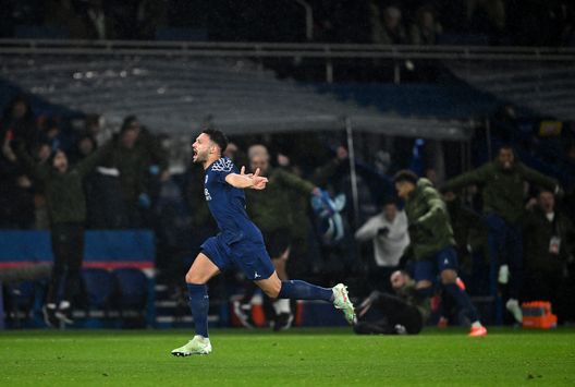 Gonçalo Ramos festeggia il quarto gol della sua squadra durante la partita di UEFA Champions League 2024/25 tra Paris Saint-Germain e Manchester City al Parc des Princes il 22 gennaio 2025 a Parigi, Francia. (Foto di Mike Hewitt/Getty Images) PSG-Inter, assi in panchina: chi può decidere la finale di Champions da subentrato?- immagine 4