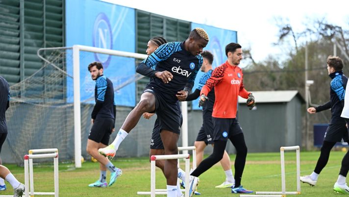 Atalanta-Napoli, Meret, Zielinski e Osimhen parzialmente in gruppo: le ultime - immagine 1