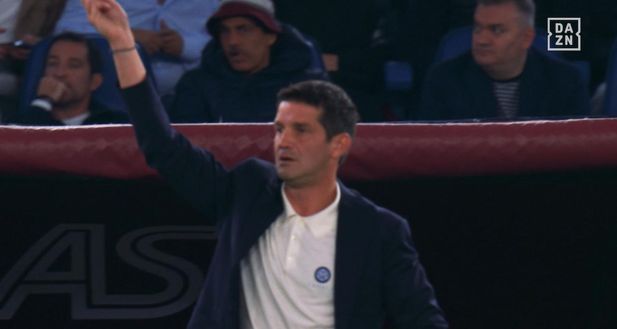 Roma-Inter, un gesto di Chivu si ripete. Mostra ‘i muscoli’ e a Barella lo dice col sorriso- immagine 2